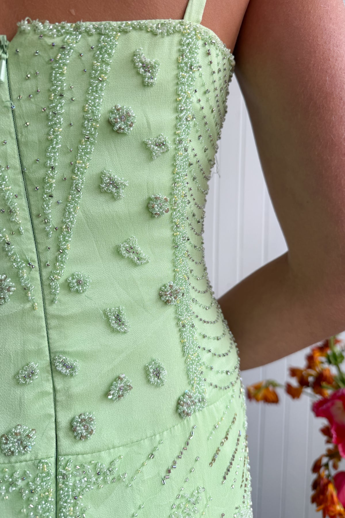 #169 Gown Green | c. 208 | Size 10
