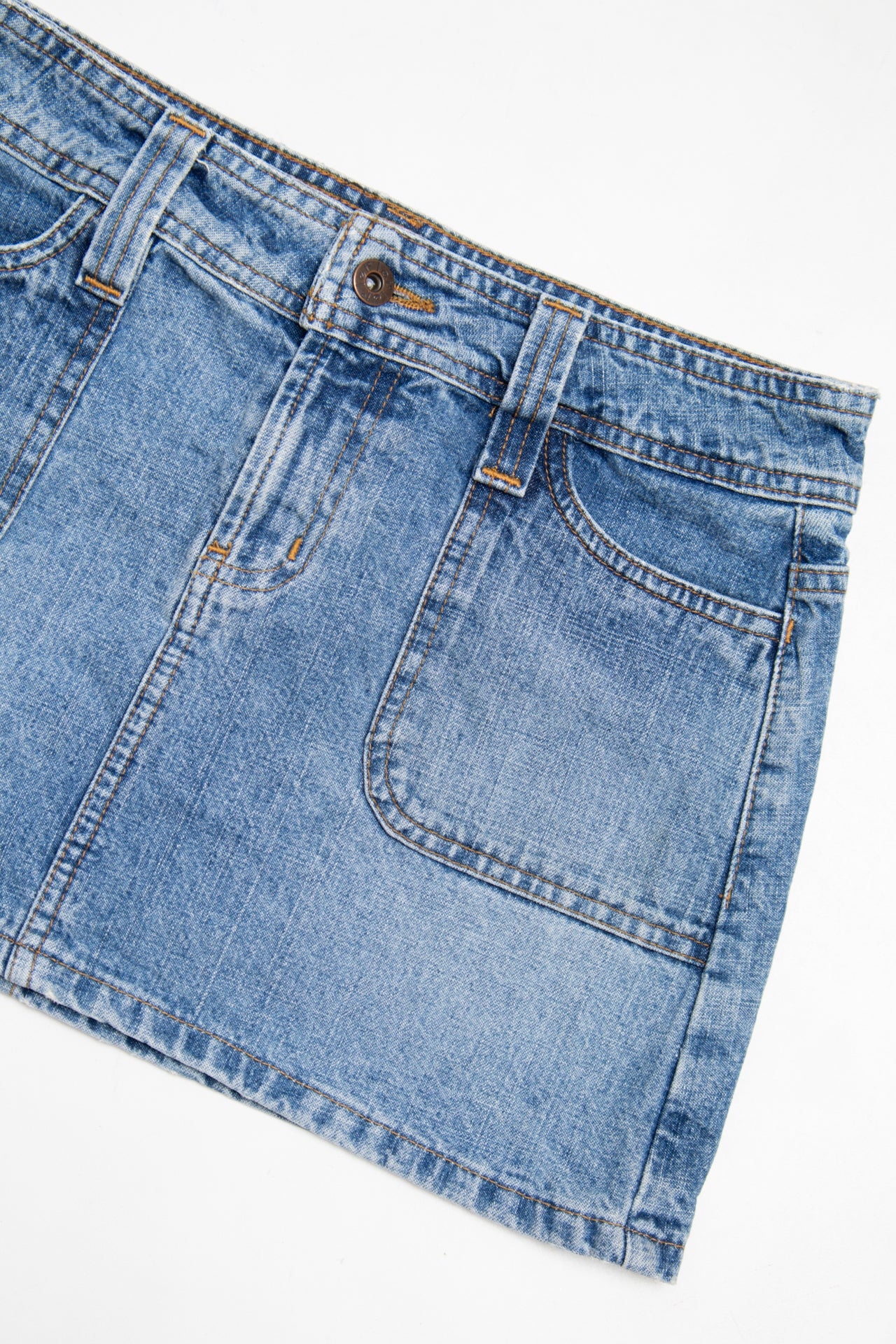 #097 Levi's Mini Skirt Blue | c. 204 | Size 8
