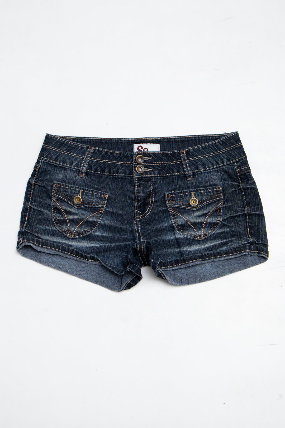 #190 So Booty Short Blue | c. 209 | Size 8