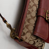 #190 Coach Shoulder Bag Brown | c. 196 | Size