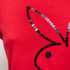 #09 Playboy T-shirt Red | c. 180 | Size 12