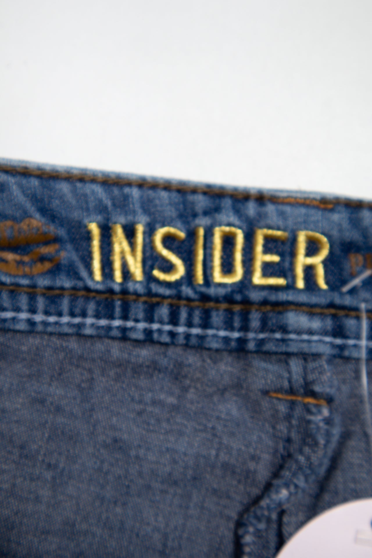 #184 Insider Denim Mini Skirt Blue | c. 191 | Size 8