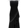 #153 Blondie Nites By Linda Bernell Camisole Dress Black | c. 192 | Size 10