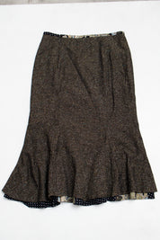 #095 Acorn Skirt Brown | c. 203 | Size 8
