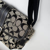 #197 Coach Shoulder Bag Black | c. 202 | Size