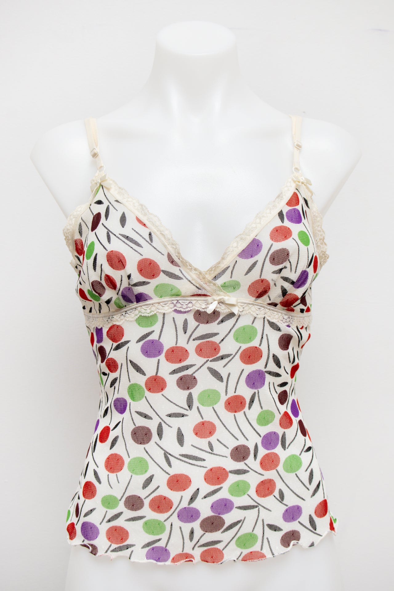 #107 Camisole Top White | c. | Size 8