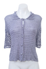 #096 Carol Anderson California Jumper Top Gray | c. 207 | Size 14