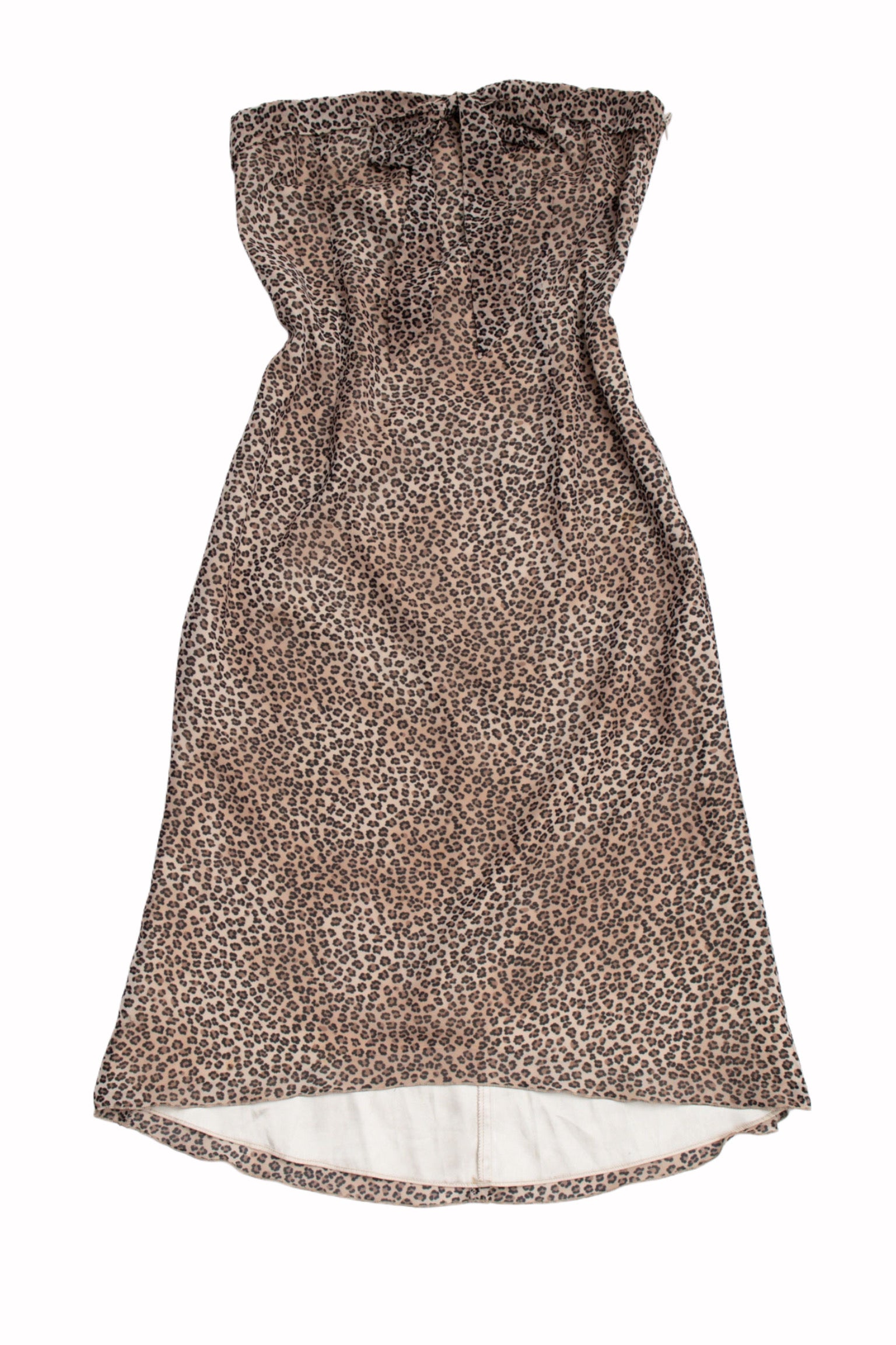 #32 Cheetah Strapless Dress | Short n Sweet | Size 8