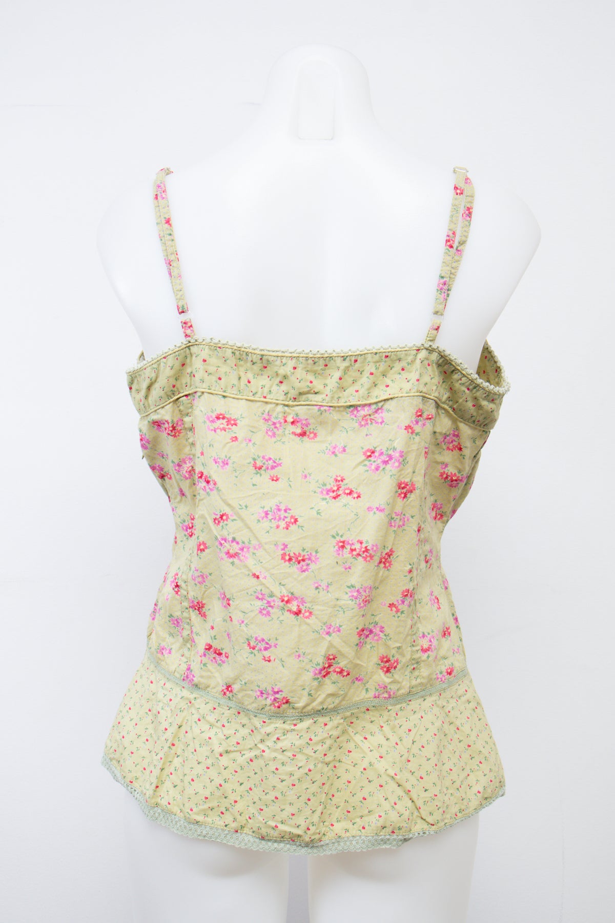 #037 Camaieu Cami Top Yellow | c. 207 | Size 8