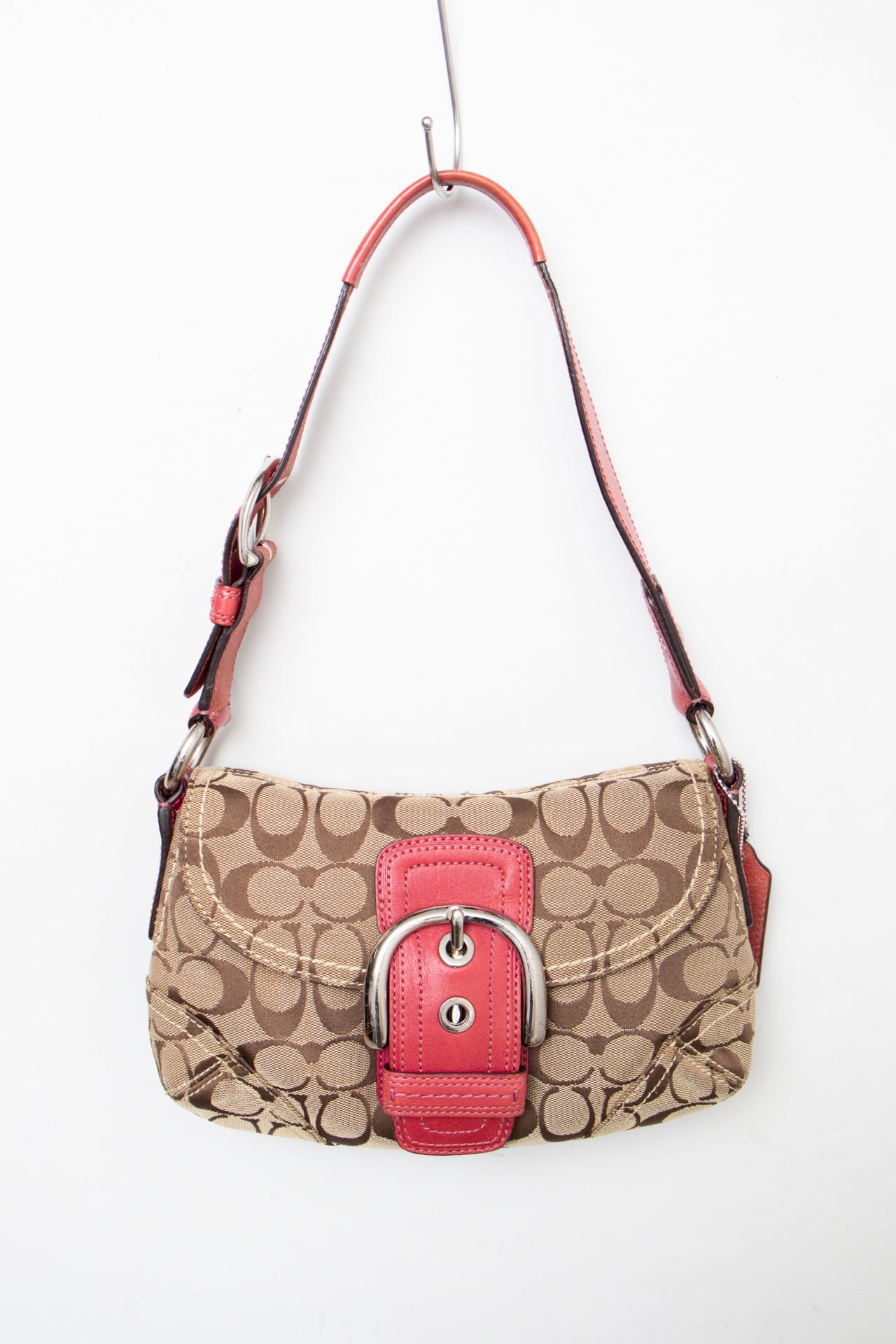 #210 Coach Shoulder Bag Brown | c. 205 | Size