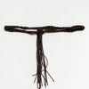 #27 Rope Beaded Belt Brown | c. 188