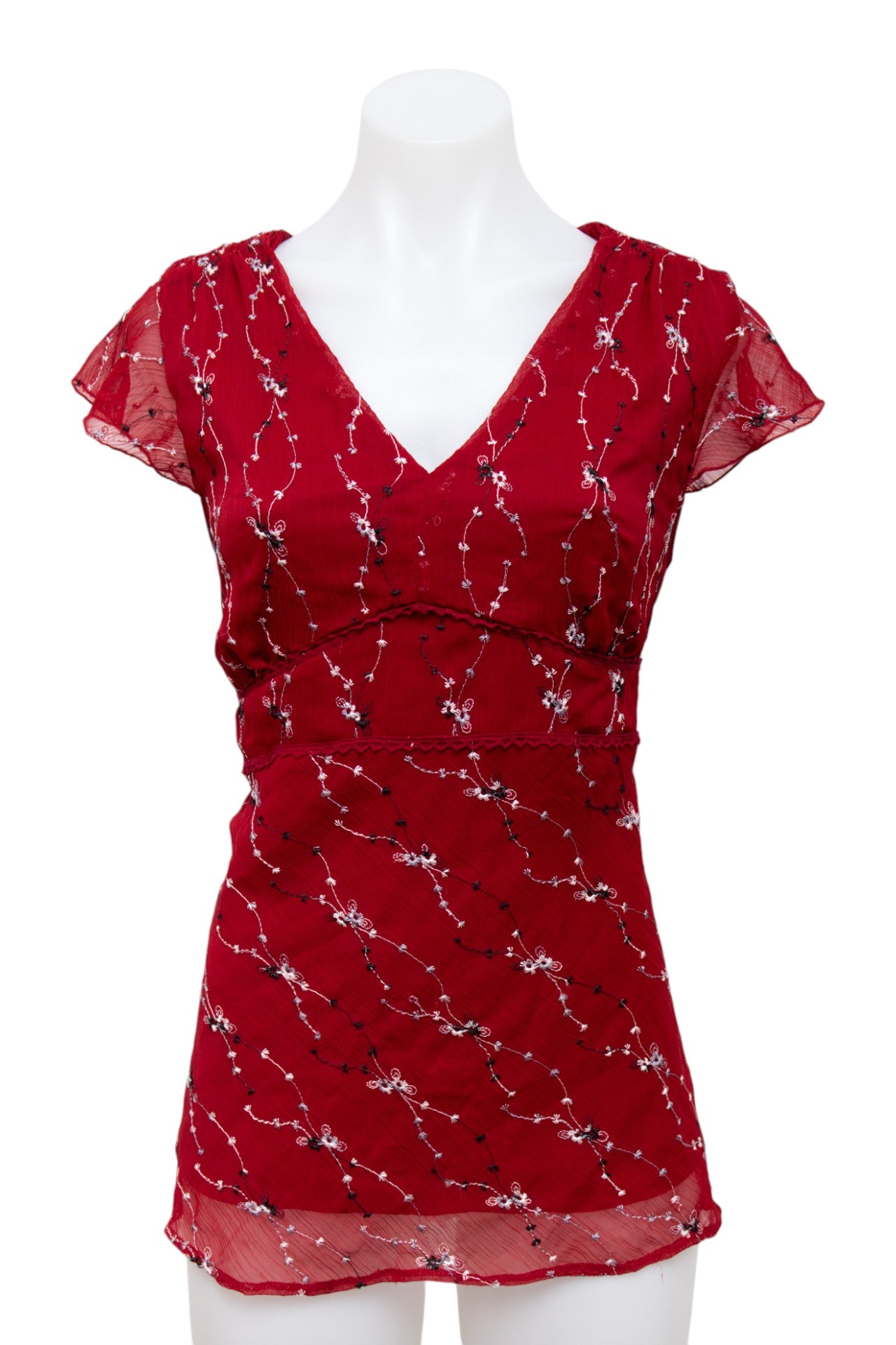 #74 Reitmans Cami Top Red | c. 197 | Size 12