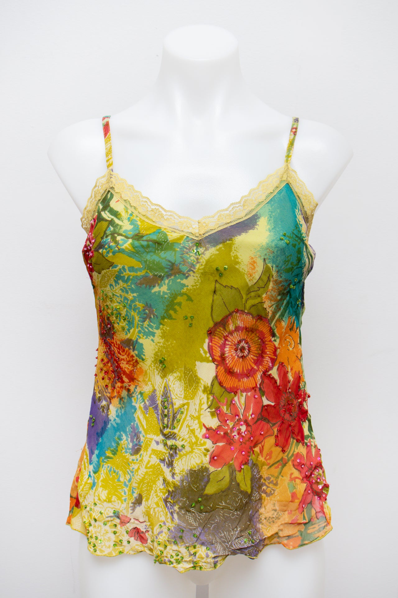 #28 Millenium Cami Top Yellow | c. 192 | Size 10