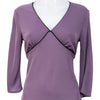 #103 Byer California Long Sleeve Top Purple | c. | Size 8