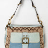 #147 Coach Shoulder Bag Blue | c. 184 | Size