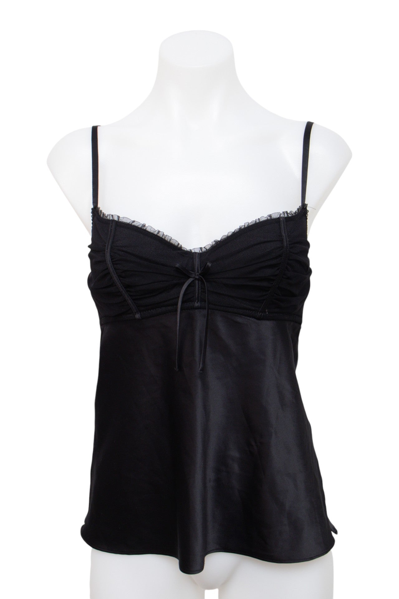 #049 Darjeeling Cami Top Black | c. 202 | Size 8