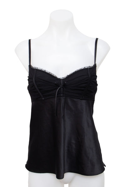 #049 Darjeeling Cami Top Black | c. 202 | Size 8