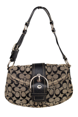 # Coach Shoulder Bag Brown | c. 194 | Size