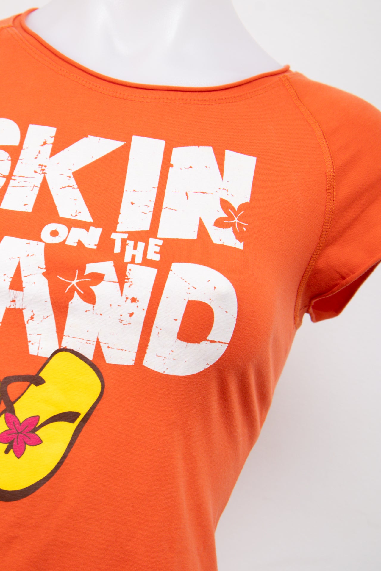 #165 Bsk T-shirt Orange | c. 206 | Size 8