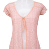 #065 Marianne Short Sleeve Pink | c. 209 | Size 12