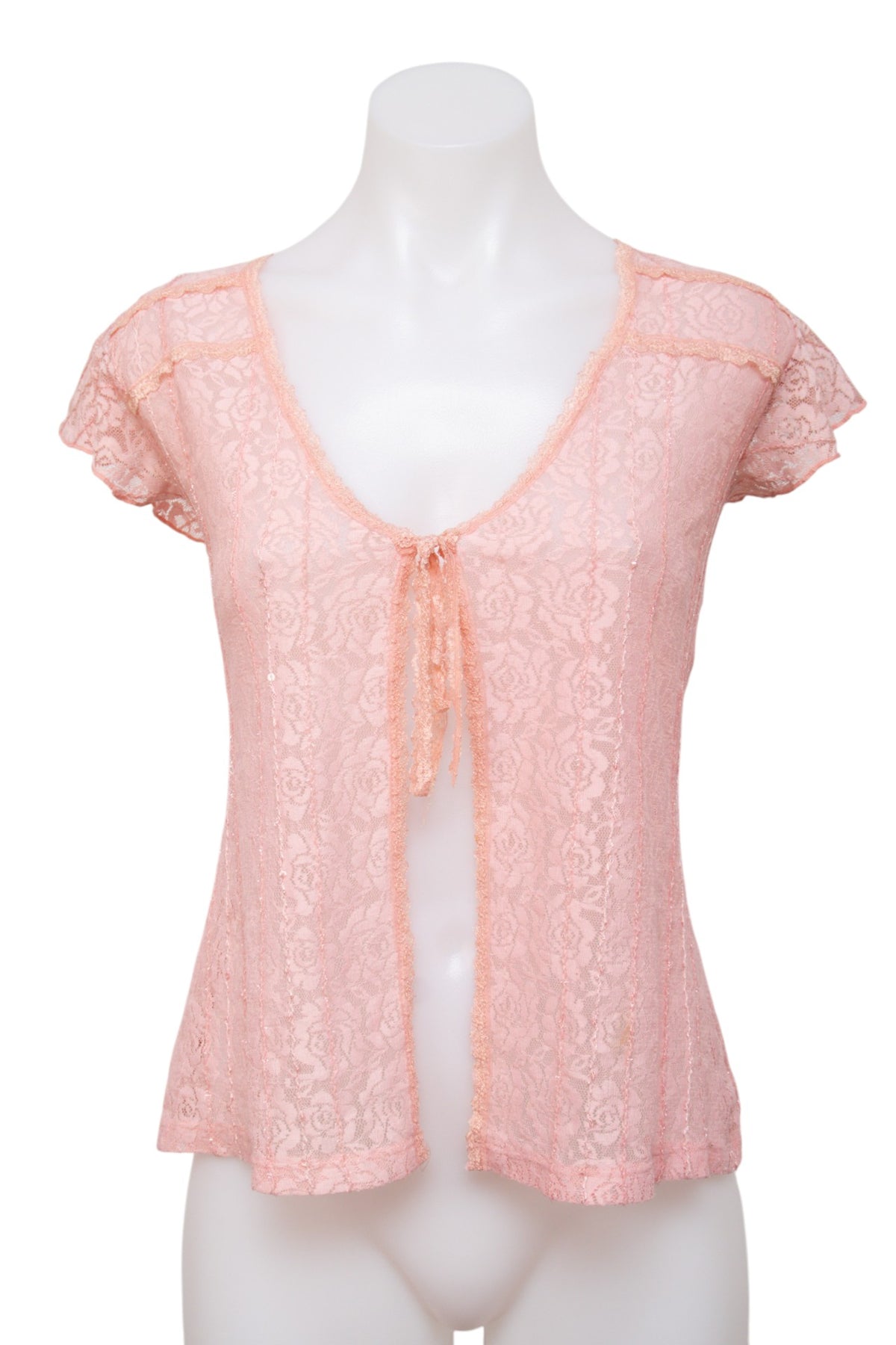 #065 Marianne Short Sleeve Pink | c. 209 | Size 12