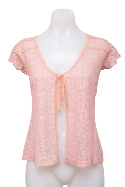 #065 Marianne Short Sleeve Pink | c. 209 | Size 12