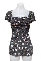 #64 clientele Top Black | c. 184 | Size 10