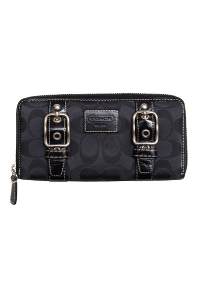 #006 Coach Wallet Black | c. | Size