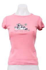 #72 T-shirt Pink | c. 198 | Size 8