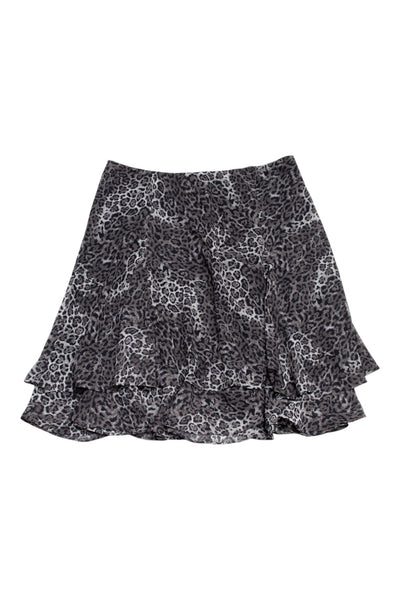#133 Chaps Long Skirt Gray | c. 208 | Size 12/14