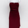 #109 City Triangles Dress Red | c. 193 | Size 10