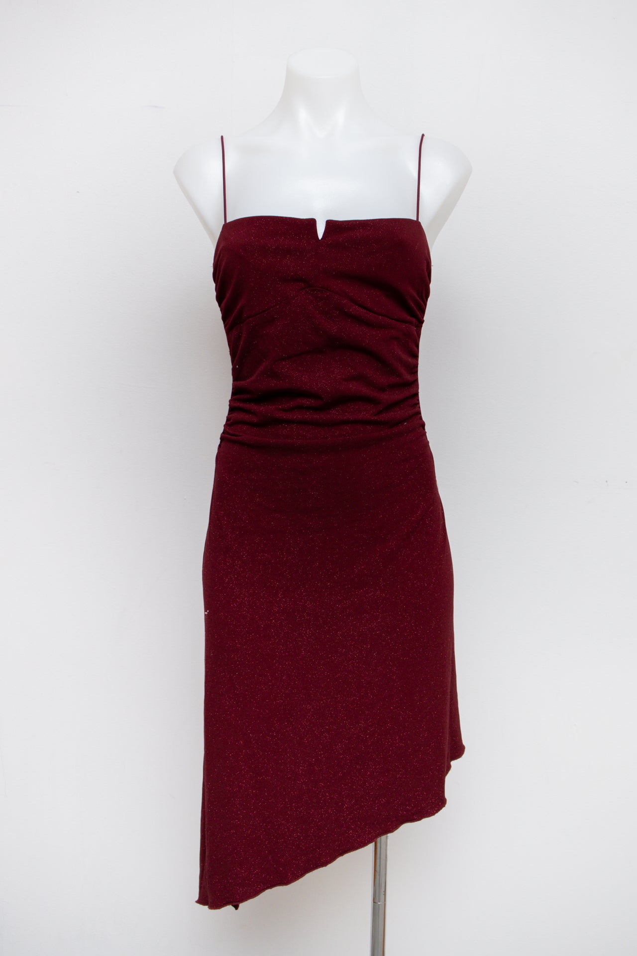 #109 City Triangles Dress Red | c. 193 | Size 10