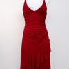 #158 City Triangles Dress Red | c. 205 | Size 10