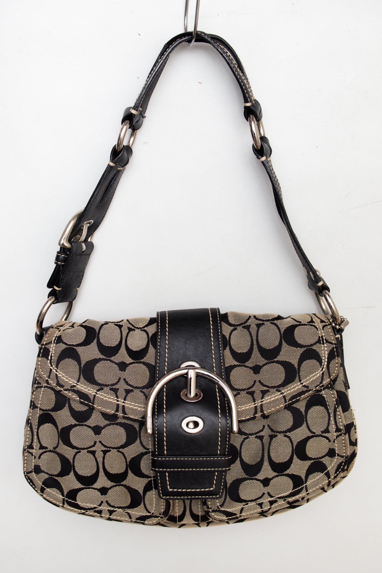 # Coach Shoulder Bag Brown | c. 194 | Size