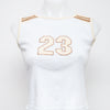 #62 Vitamine Tank Top White | c. 196 | Size 6