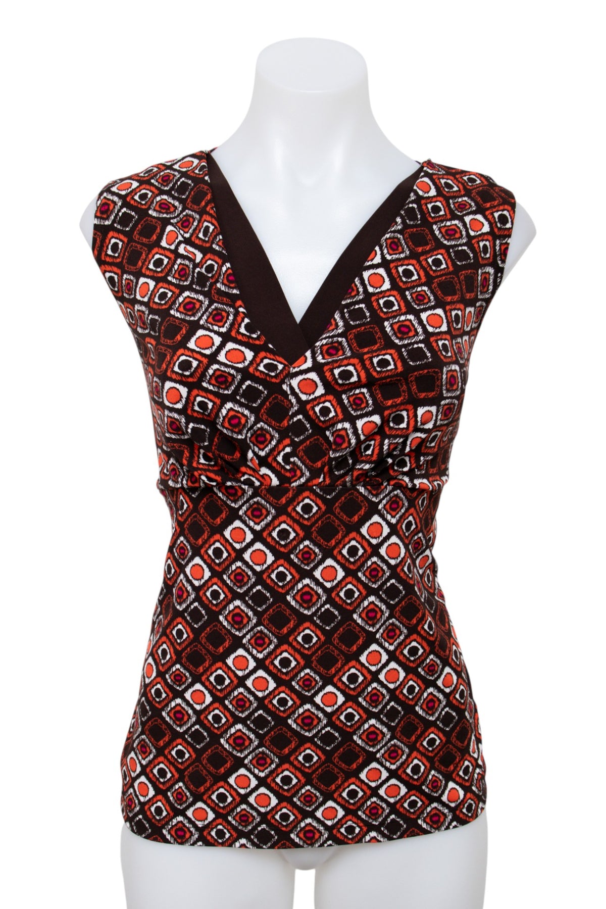 #026 east 5th Short Sleeve Brown | c. 209 | Size 8