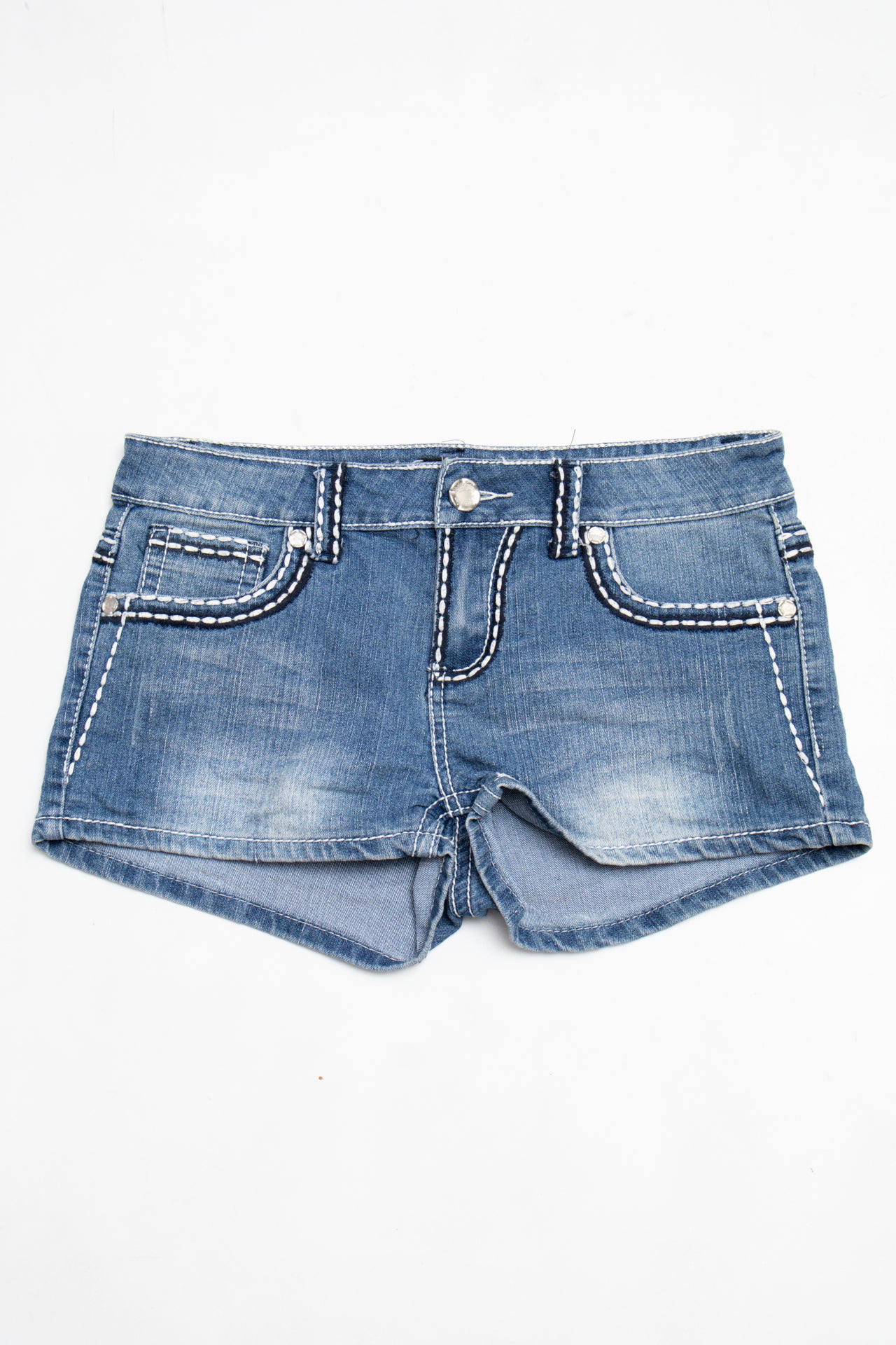 #089 Eighty Eight Denim Shorts Blue | c. 204 | Size 8