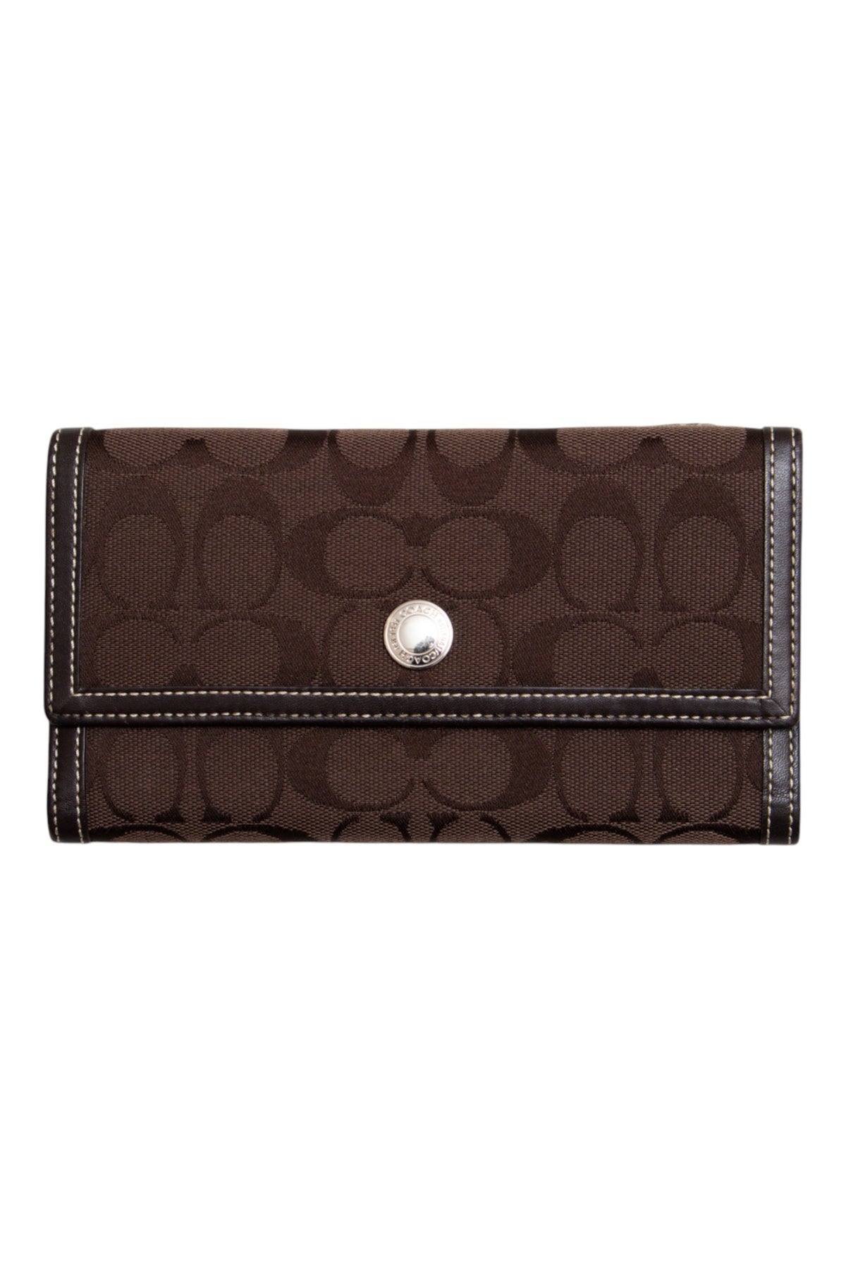 #005 Coach Wallet Brown | c. | Size