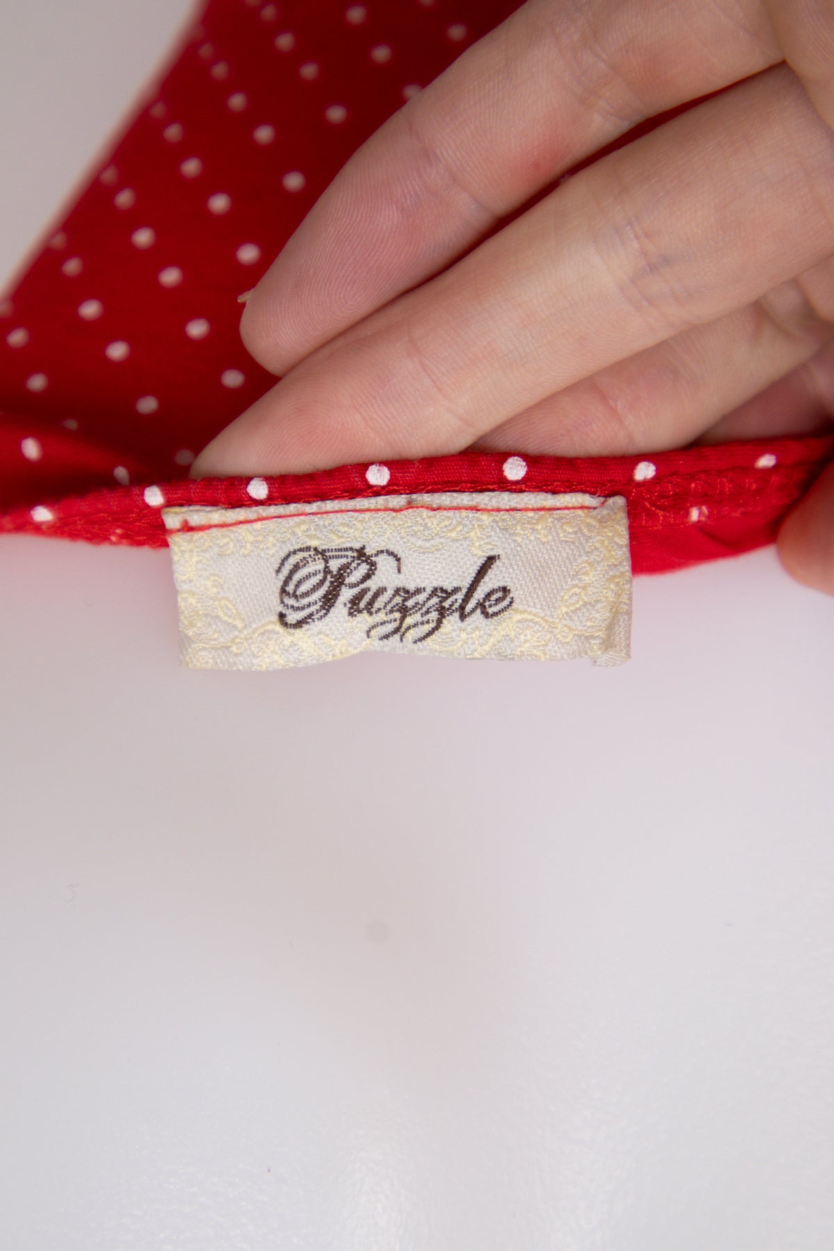 #010 Puzzle Top Red | c. | Size 8