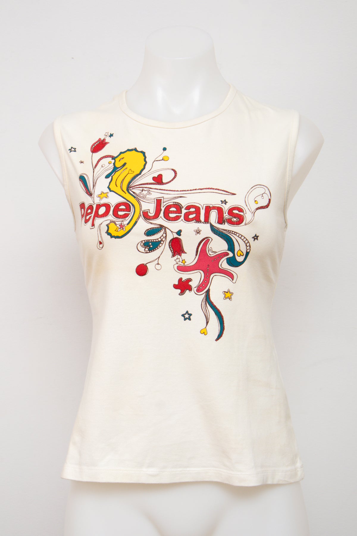 #071 Pepe Jeans T-shirt White | c. | Size 12