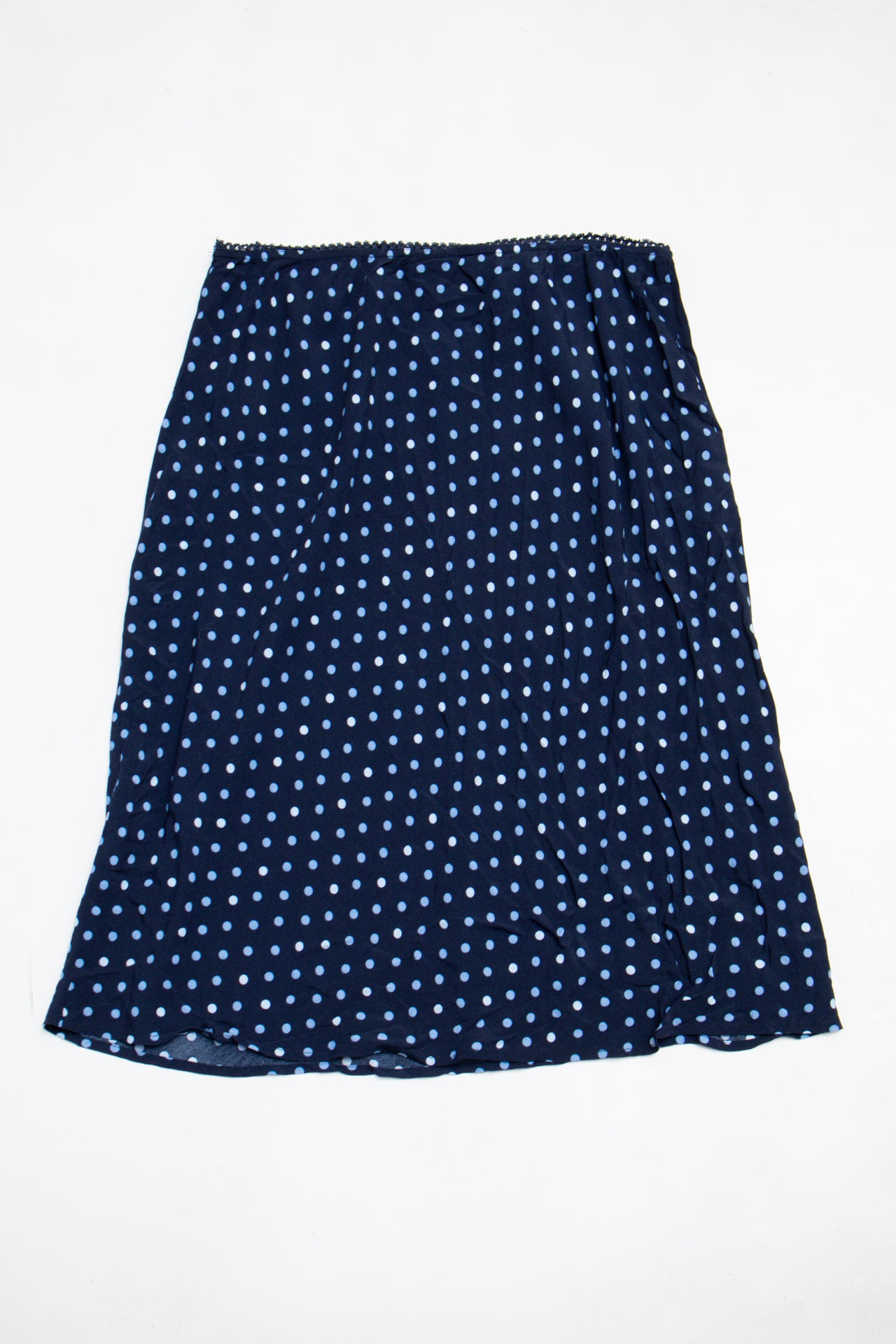 #152 Madison & Max Petite Skirt Navy | c. 202 | Size 8
