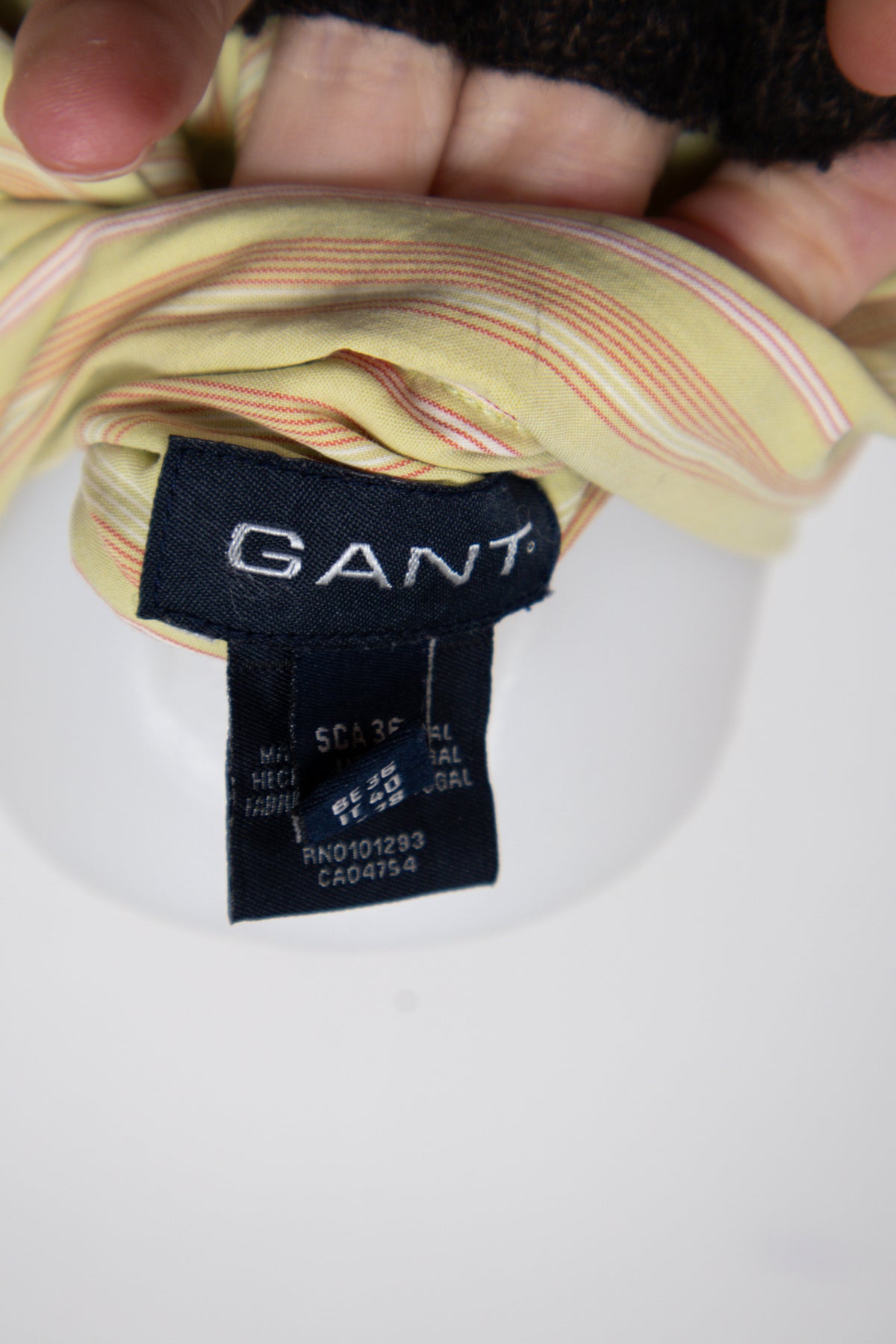 #051 Gant Long Sleeve Yellow | c. 209 | Size 6