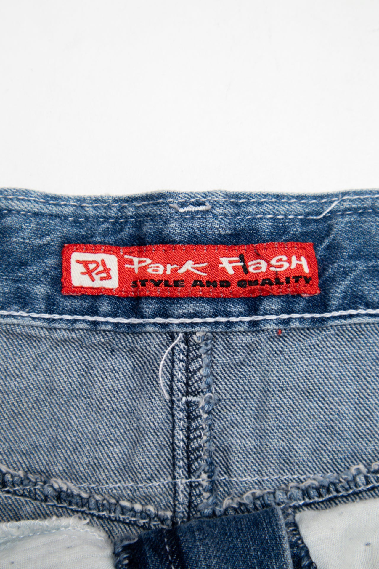 #111 Park Flash Mini Skirt Blue | c. 204 | Size 10/12