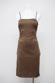 #099 Short Sleeve Brown | c. 210 | Size 8