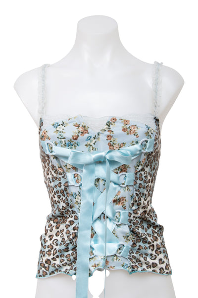 #26 Geri Paris Camisole Top Blue | c. 198 | Size 8