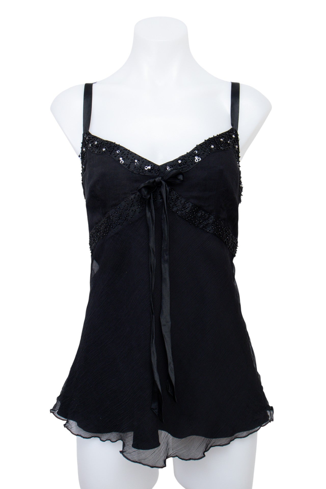 #046 Willi Smith Cami Top Black | c. 200 | Size 12