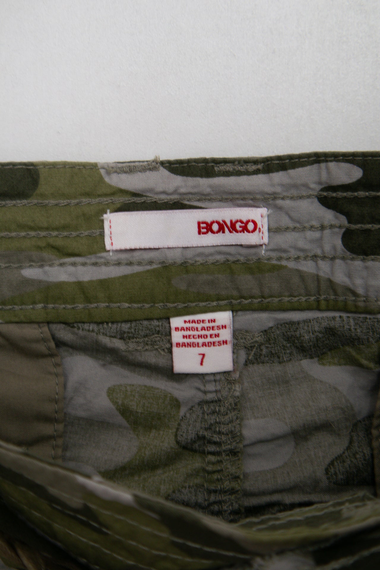 #134 Bongo Shorts Green | c. 196 | Size 8/10