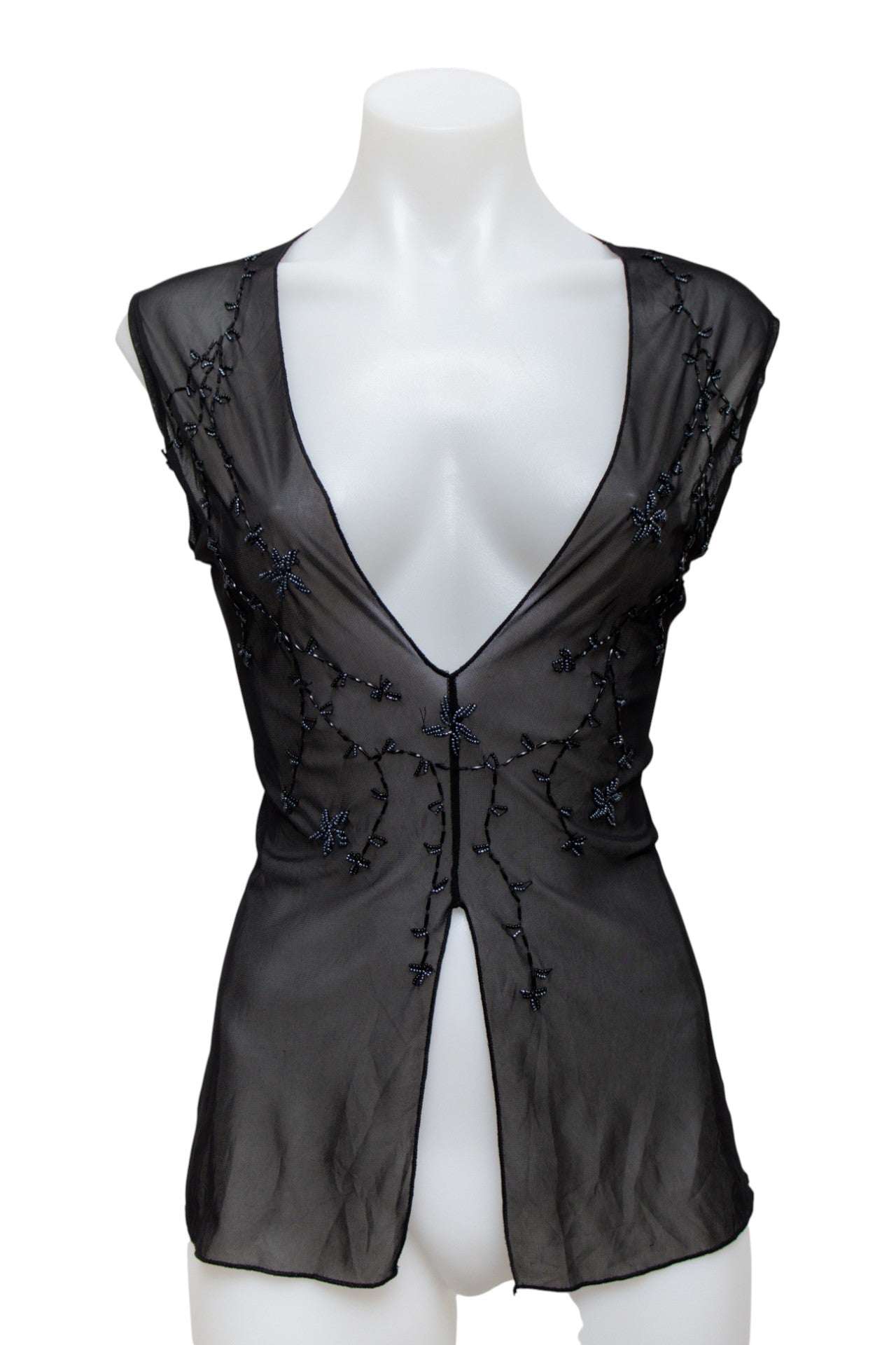 #76 Tank Top Black | c. 178 | Size 10