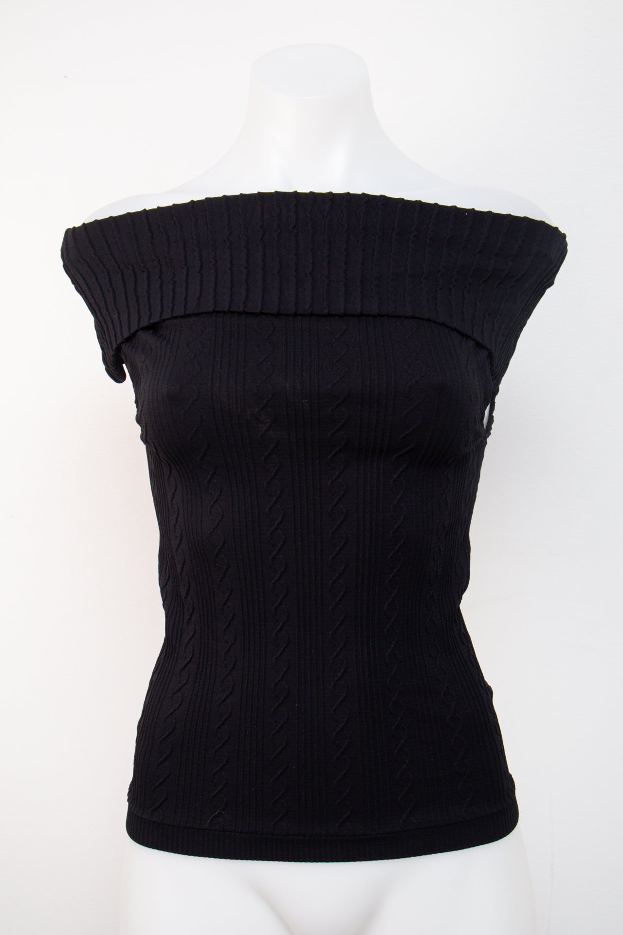 #115 Shape Fx Camisole Top Black | c. | Size 6/8