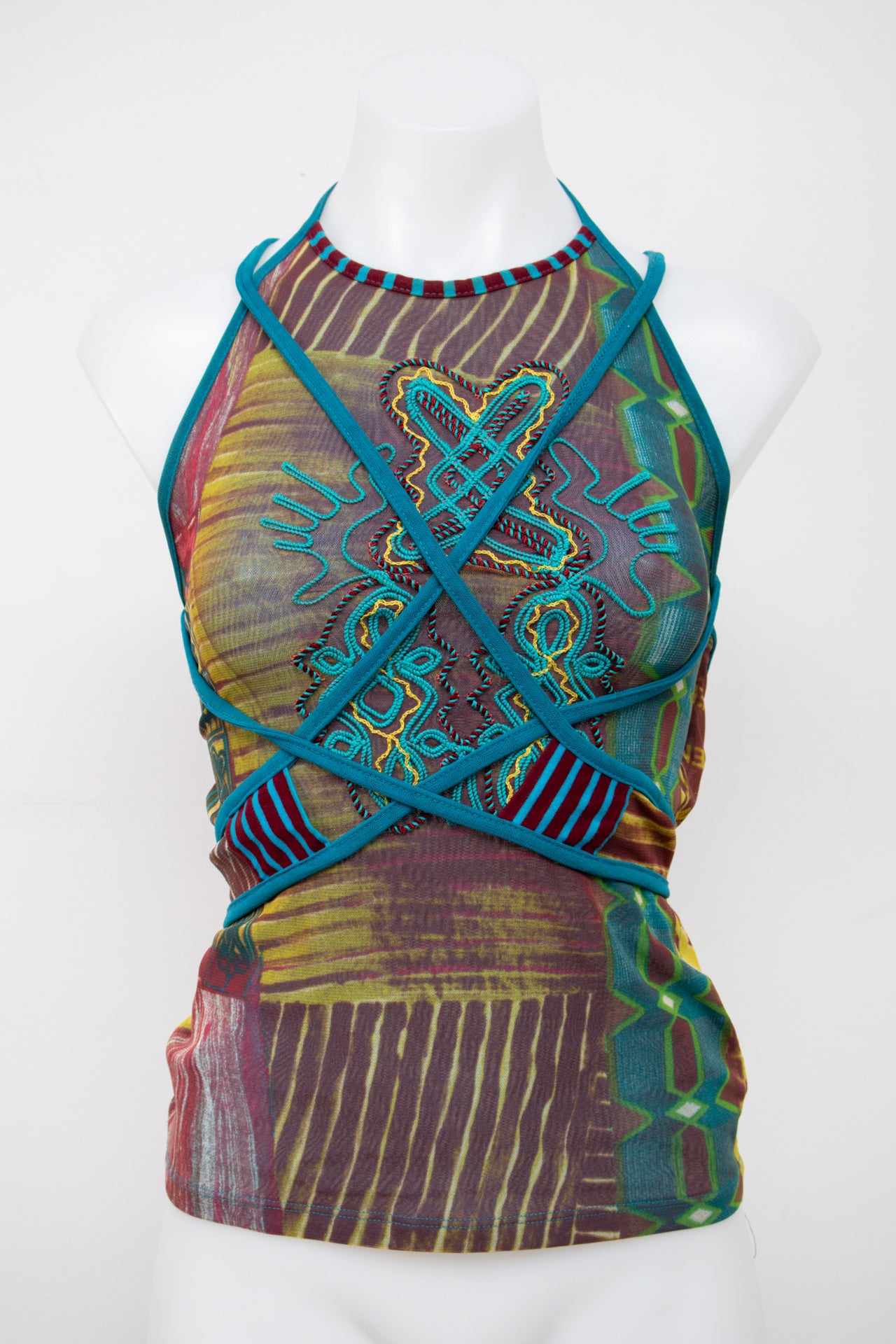 #003 Save The Queen Cami Top Blue | c. 201 | Size 8/10
